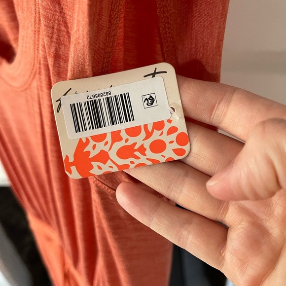 FP Movement Free People Off To The Races Jumpsuit Onesie Orange Small - Picture 5 of 7